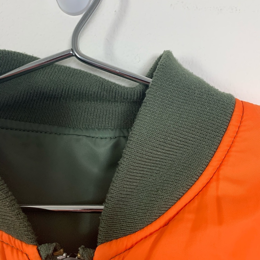 VTG Alpha Industries Reversible MA-1 Flight Bomber - Picture 12 of 13